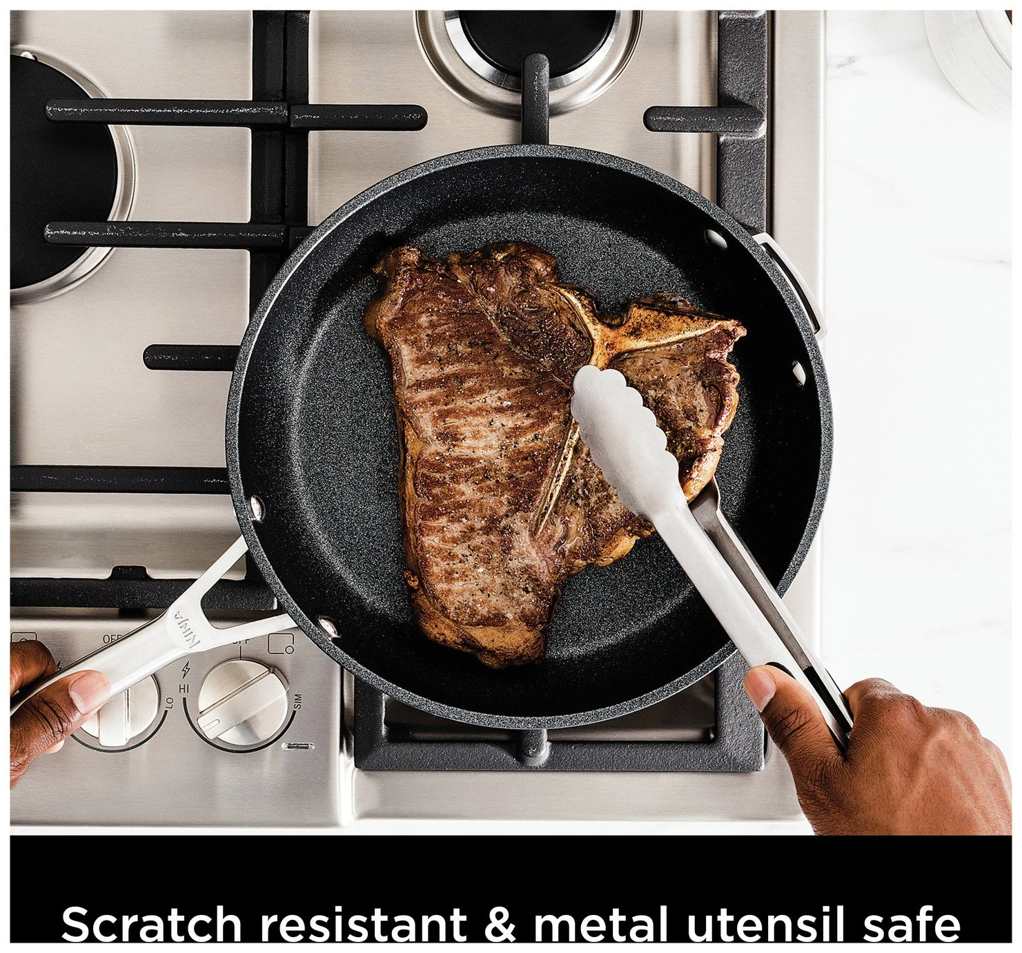 Ninja Zerostick Stackable 2 Piece Non Stick Pan Set 5 Ninja Zerostick Stackable 2 Piece Non Stick Pan Set - Image 5