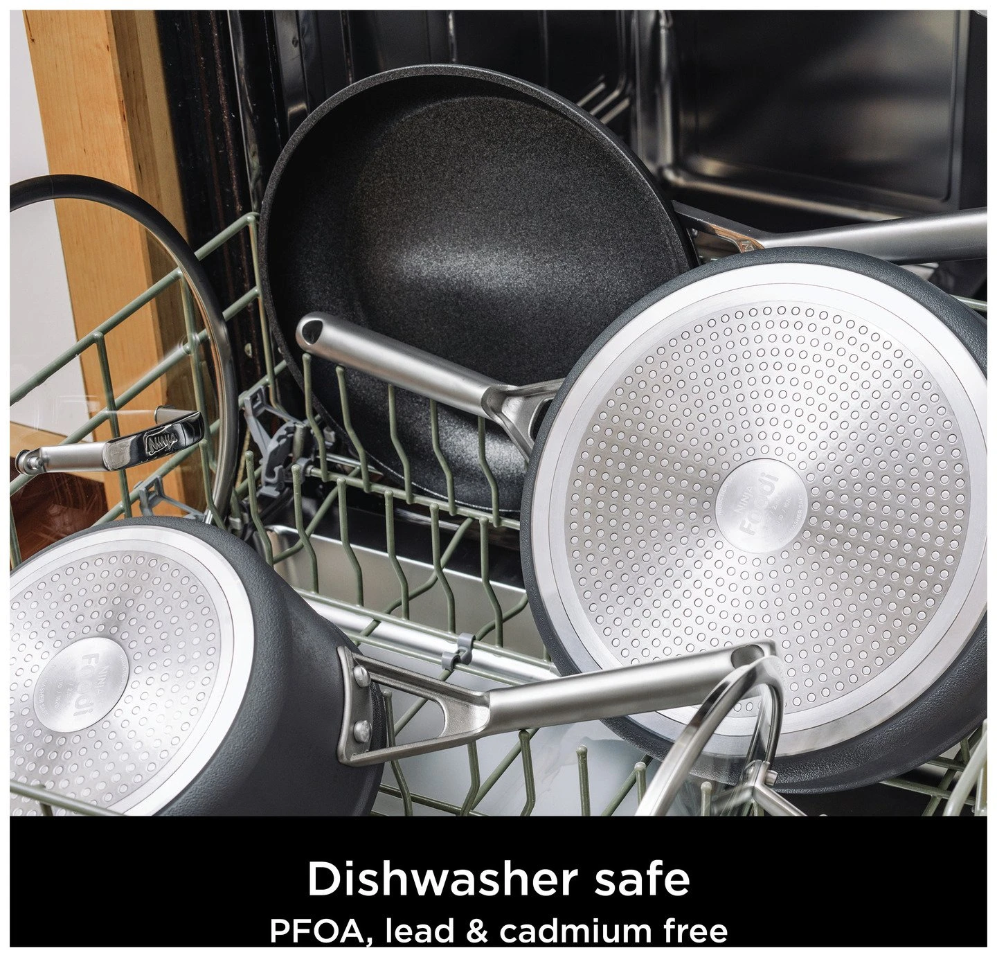 Ninja Zerostick Stackable 2 Piece Non Stick Pan Set 6 Ninja Zerostick Stackable 2 Piece Non Stick Pan Set - Image 6