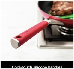 Ninja Zerostick Aluminium 5 Piece Non Stick Pan Set - Red -Chic Household Items 1120185 R Z007A