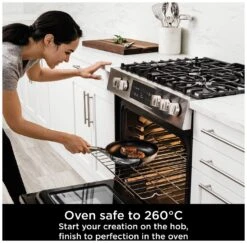 Ninja Zerostick 28cm Stainless Steel Non Stick Frying Pan -Chic Household Items 1120219 R Z004A