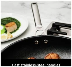 Ninja Zerostick 28cm Stainless Steel Non Stick Frying Pan -Chic Household Items 1120219 R Z009A