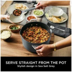 Ninja Zerostick 30cm Non Stick Aluminium Possible Pot -Grey 15 Ninja Zerostick 30cm Non Stick Aluminium Possible Pot -Grey -Chic Household Items 1120288 R Z005A