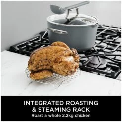 Ninja Zerostick 30cm Non Stick Aluminium Possible Pot -Grey 18 Ninja Zerostick 30cm Non Stick Aluminium Possible Pot -Grey -Chic Household Items 1120288 R Z008A