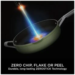 Ninja Zerostick 30cm Non Stick Aluminium Possible Pot -Green -Chic Household Items 1120295 R Z004A