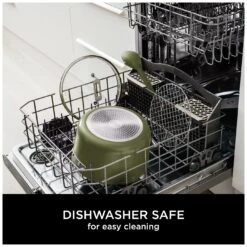 Ninja Zerostick 30cm Non Stick Aluminium Possible Pot -Green -Chic Household Items 1120295 R Z009A