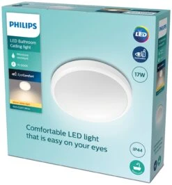 Philips Doris Bathroom Luminaire Flush To Ceiling Light 11 Philips Doris Bathroom Luminaire Flush To Ceiling Light -Chic Household Items 1122585 R Z006A