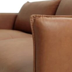 Habitat Moore Leather 2 Seater Sofa - Tan 17 Habitat Moore Leather 2 Seater Sofa - Tan -Chic Household Items 1173778 R Z007A