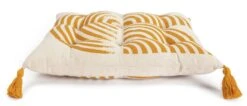 Habitat Block Print Pack Of 2 Seat Cushion - Orange -Chic Household Items 1176438 R Z002A