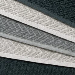 Habitat Zig Zag Terry Pack Of 5 Tea Towels 8 Habitat Zig Zag Terry Pack Of 5 Tea Towels -Chic Household Items 1185182 R Z003A