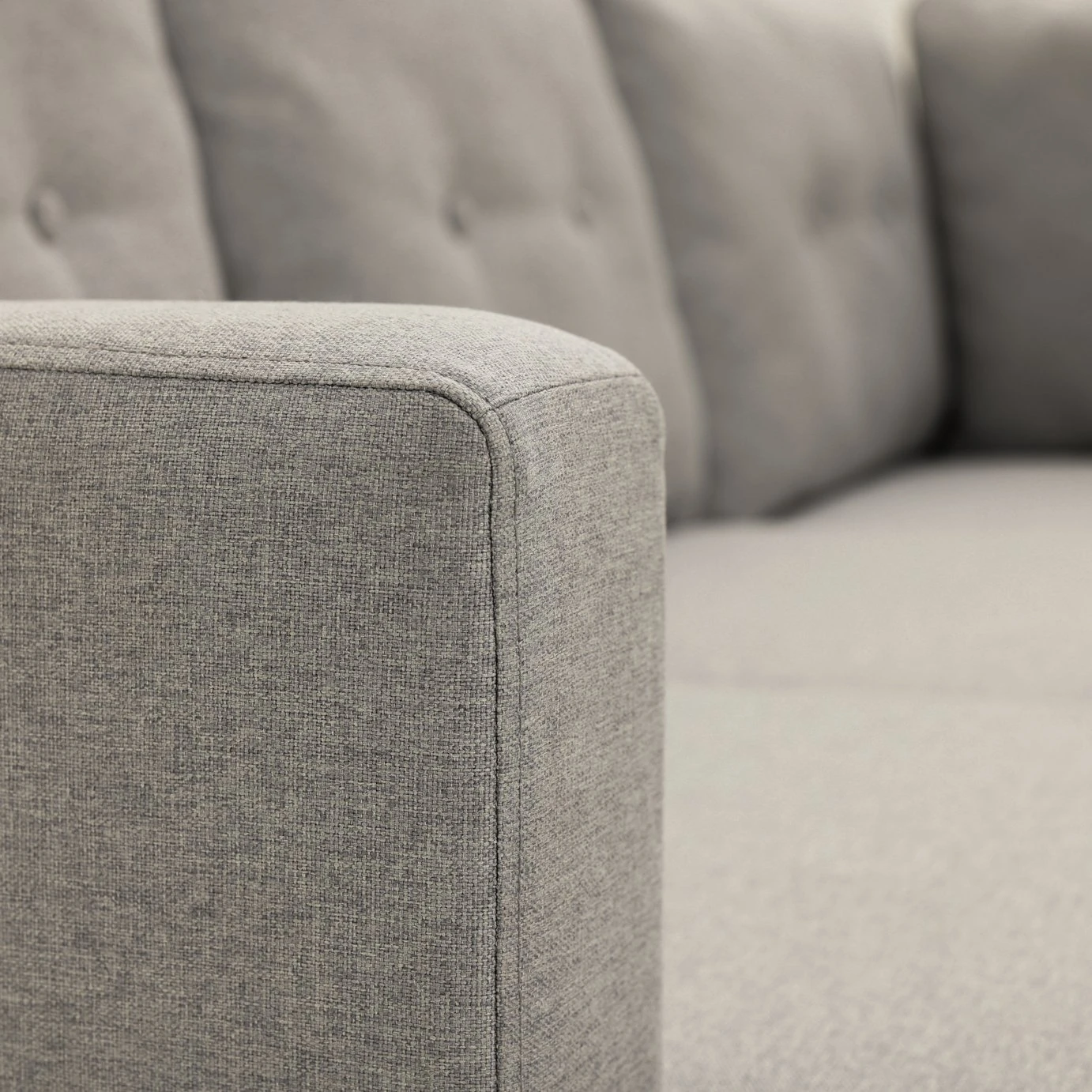 Habitat Joshua Self Assembly Right Hand Corner Sofa – Grey 8 Habitat Joshua Self Assembly Right Hand Corner Sofa – Grey - Image 8