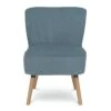 Habitat Eppy Fabric Accent Chair - Blue