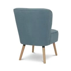 Habitat Eppy Fabric Accent Chair - Blue -Chic Household Items 1230116 R Z005A