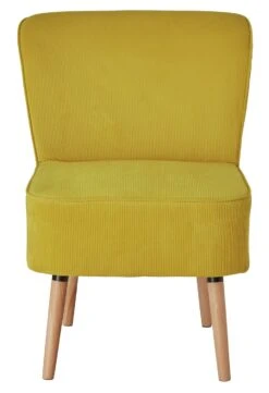 Habitat Eppy Fabric Accent Chair - Yellow -Chic Household Items 1232592 R Z015A