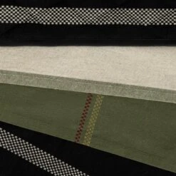 Habitat Woven Check And Stripe Textile Set 8 Habitat Woven Check And Stripe Textile Set -Chic Household Items 1232657 R Z003A