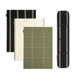 Habitat Woven Check And Stripe Textile Set 9 Habitat Woven Check And Stripe Textile Set -Chic Household Items 1232657 R Z004A