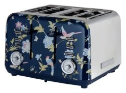 Laura Ashley VQSBT583BSUK 4 Slice Toaster - Blue