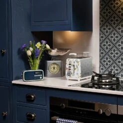 Laura Ashley VQSBT582WSUK 2 Slice Toaster - White -Chic Household Items 1233522 R Z003A