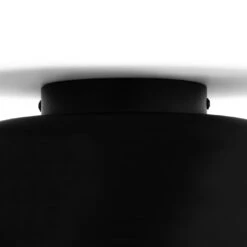 Habitat Modern Globe Metal Bathroom Ceiling Light - Black -Chic Household Items 1233584 R Z002A