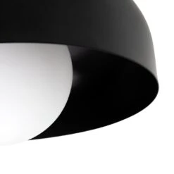 Habitat Modern Globe Metal Bathroom Ceiling Light - Black -Chic Household Items 1233584 R Z003A