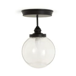 Habitat Globe Metal Bathroom Pendant Light - Black 9 Habitat Globe Metal Bathroom Pendant Light - Black -Chic Household Items 1233797 R Z001C