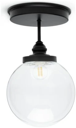 Habitat Globe Metal Bathroom Pendant Light - Black 13 Habitat Globe Metal Bathroom Pendant Light - Black -Chic Household Items 1233797 R Z004A