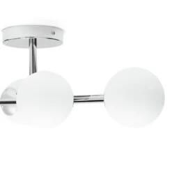 Habitat Metal 4 Light Bathroom Flush Ceiling Light - Chrome 9 Habitat Metal 4 Light Bathroom Flush Ceiling Light - Chrome -Chic Household Items 1233807 R Z002A