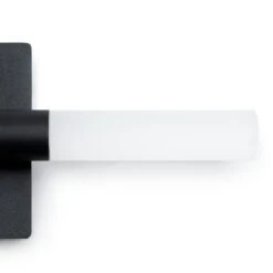 Habitat Metal 2 Light LED Bathroom Wall Light - Black -Chic Household Items 1233876 R Z002A