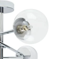 Habitat Sputnik Metal Bathroom Flush Ceiling Light - Chrome 9 Habitat Sputnik Metal Bathroom Flush Ceiling Light - Chrome -Chic Household Items 1233890 R Z002A