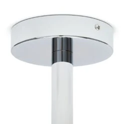 Habitat Sputnik Metal Bathroom Flush Ceiling Light - Chrome 10 Habitat Sputnik Metal Bathroom Flush Ceiling Light - Chrome -Chic Household Items 1233890 R Z003A