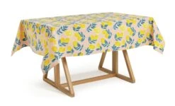 Habitat Lemons Wipe Clean Tablecloth - Multicoloured -Chic Household Items 1234404 R Z002A