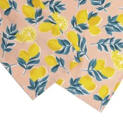 Habitat Lemons Wipe Clean Tablecloth - Multicoloured -Chic Household Items 1234404 R Z003A