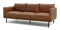 Habitat Moore Leather 4 Seater Sofa - Tan 13 Habitat Moore Leather 4 Seater Sofa - Tan -Chic Household Items 1247941 R Z002A