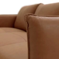 Habitat Moore Leather 4 Seater Sofa - Tan 17 Habitat Moore Leather 4 Seater Sofa - Tan -Chic Household Items 1247941 R Z007A