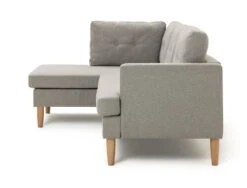 Habitat Joshua Self Assembly Left Hand Corner Sofa - Grey -Chic Household Items 1251267 R Z004A