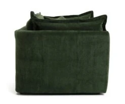 Habitat Jacques Velvet Cuddle Chair - Moss Green 17 Habitat Jacques Velvet Cuddle Chair - Moss Green -Chic Household Items 1252826 R Z004A