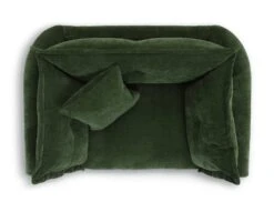 Habitat Jacques Velvet Cuddle Chair - Moss Green 18 Habitat Jacques Velvet Cuddle Chair - Moss Green -Chic Household Items 1252826 R Z005A