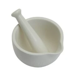 Habitat Herbalist Pestle And Mortar - White -Chic Household Items 1258655 R Z003A