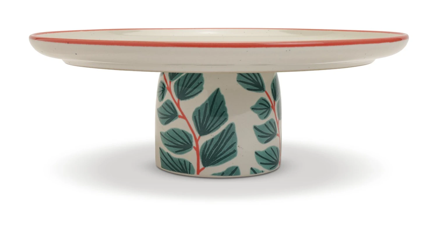 Habitat X Kew Ceramic Cake Stand 3 Habitat X Kew Ceramic Cake Stand - Image 3