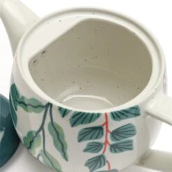 Habitat X Kew Ceramic Teapot 9 Habitat X Kew Ceramic Teapot -Chic Household Items 1300510 R Z004A