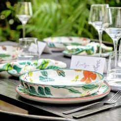 Habitat X Kew 2 Piece Ceramic Pasta Bowls 17 Habitat X Kew 2 Piece Ceramic Pasta Bowls -Chic Household Items 1300620 R Z003C