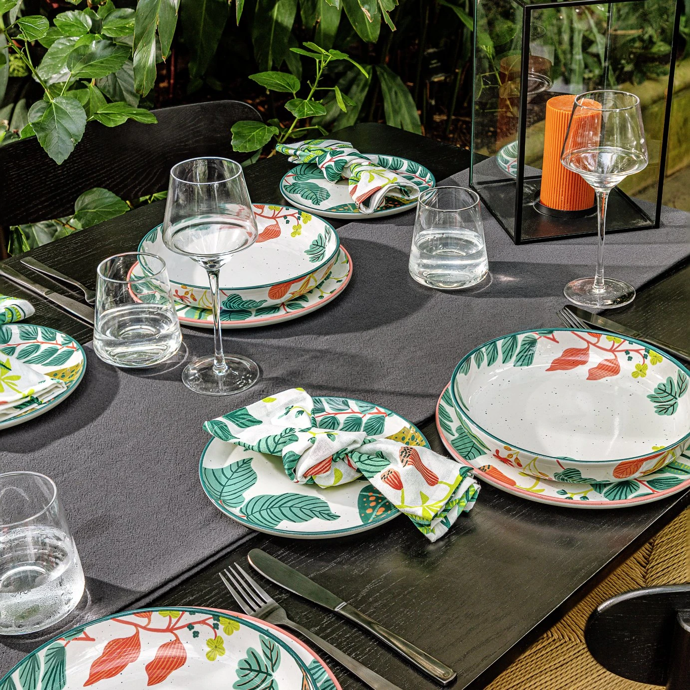 Habitat X Kew 2 Piece Ceramic Pasta Bowls 9 Habitat X Kew 2 Piece Ceramic Pasta Bowls - Image 9