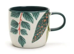 Habitat X Kew Set Of 2 Ceramic Mugs -Chic Household Items 1300637 R Z002A