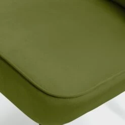 Habitat Alexis Velvet Cocktail Chair - Olive -Chic Household Items 1341287 R Z006A
