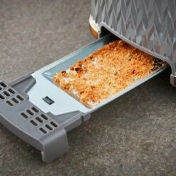 Tower T20054GRY Empire 2 Slice Toaster - Grey -Chic Household Items 1345324 R Z005A