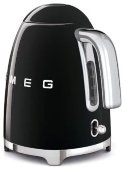Smeg KLF03BLUK 50's Style Retro Kettle - Black -Chic Household Items 1346440 R Z003A