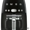 Smeg DCF02BLUK Retro Drip Filter Coffee Machine - Black