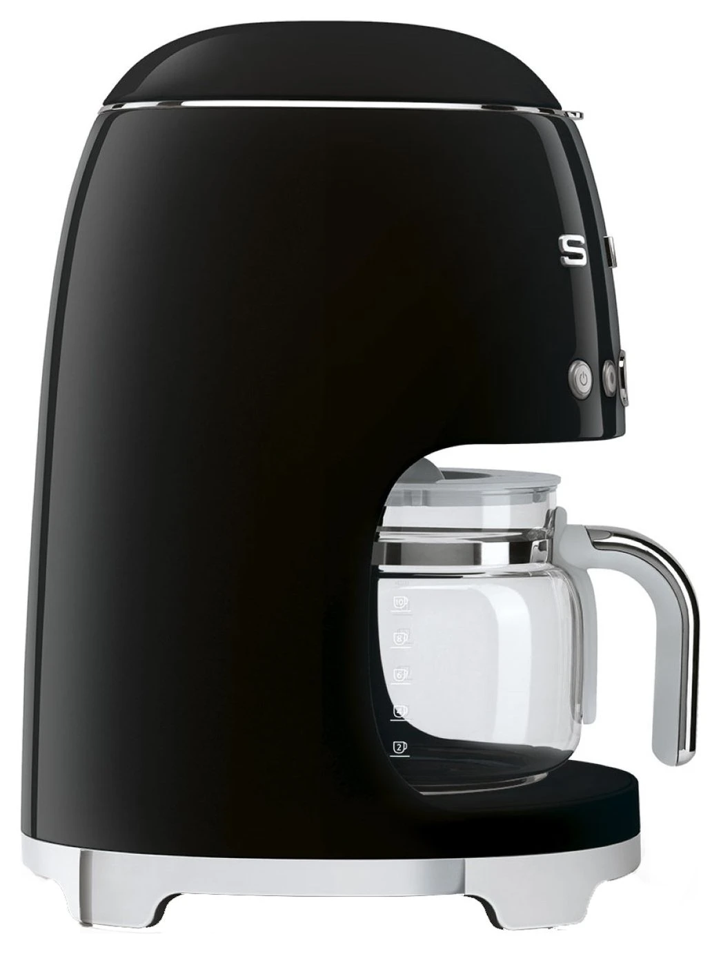 Smeg DCF02BLUK Retro Drip Filter Coffee Machine - Black 4 Smeg DCF02BLUK Retro Drip Filter Coffee Machine - Black - Image 4