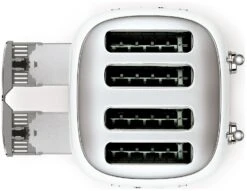 Smeg TSF03WHUK 50's Style Retro 4 Slice Toaster - White -Chic Household Items 1346842 R Z008A