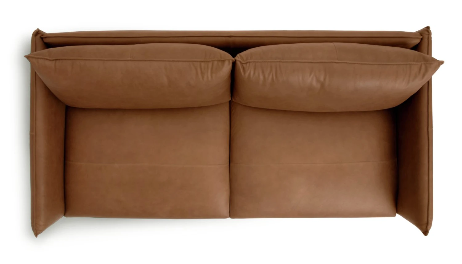 Habitat Moore Leather 3 Seater Sofa - Tan 8 Habitat Moore Leather 3 Seater Sofa - Tan - Image 8