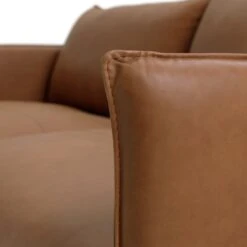 Habitat Moore Leather 3 Seater Sofa - Tan 18 Habitat Moore Leather 3 Seater Sofa - Tan -Chic Household Items 1352616 R Z007A